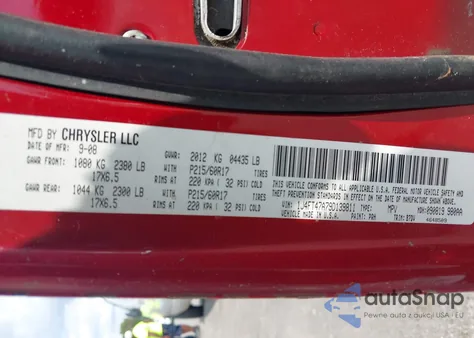 2009 Jeep Compass Sport из США, поврежденный, VIN 1J4FT47A79D139811